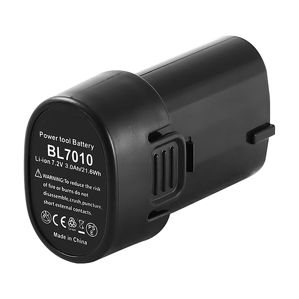 7.2V 1.5Ah 2.0Ah 2.5Ah 3.0Ah Lithium ion Battery Pack for Makita Cordless Power Tool BL7010 BL0715 198000-3