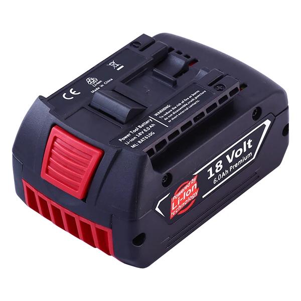 Replacement Bosch GBA 18V 3.0Ah 4.0Ah 5.0Ah 6.0Ah Lithium-Ion Battery For Power Tools BAT609G BAT610G BAT611