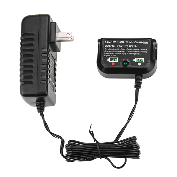 Replacement Black & Decker 9.6V-18V NiCd & NiMH Battery Charger
