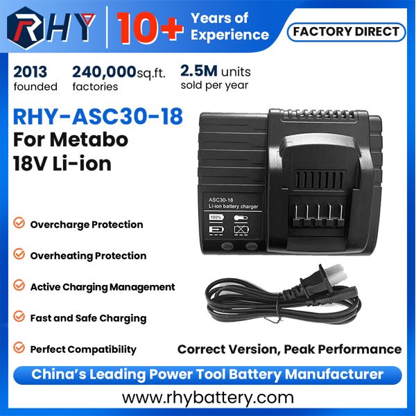 12V-18V Li-ion Battery Charger SC 30 For Metabo 627103000