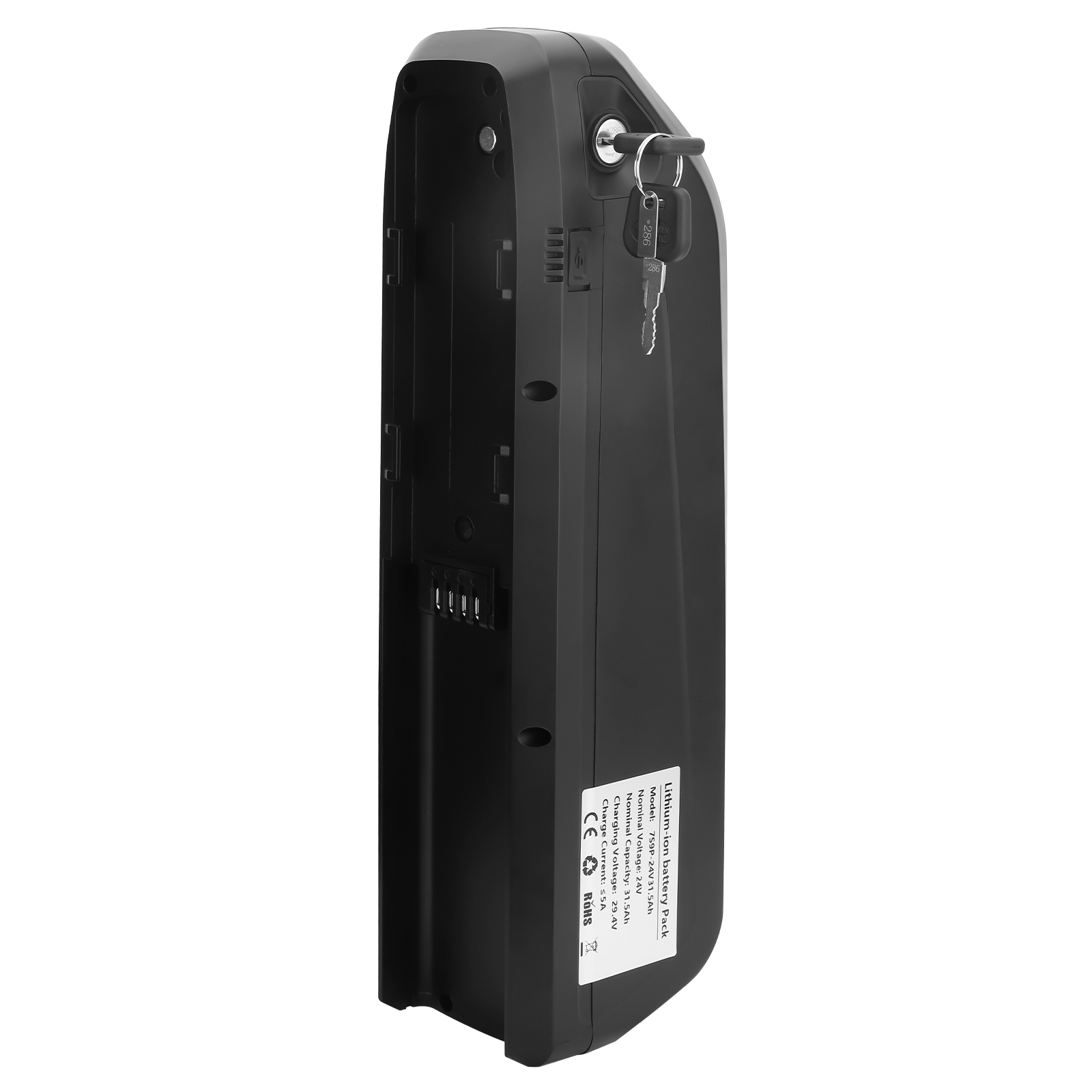 Hailong 1 Type 2 36V 17.4Ah 20Ah 21Ah E-bike Battery for Mountain Down Tube Electric Bicycle