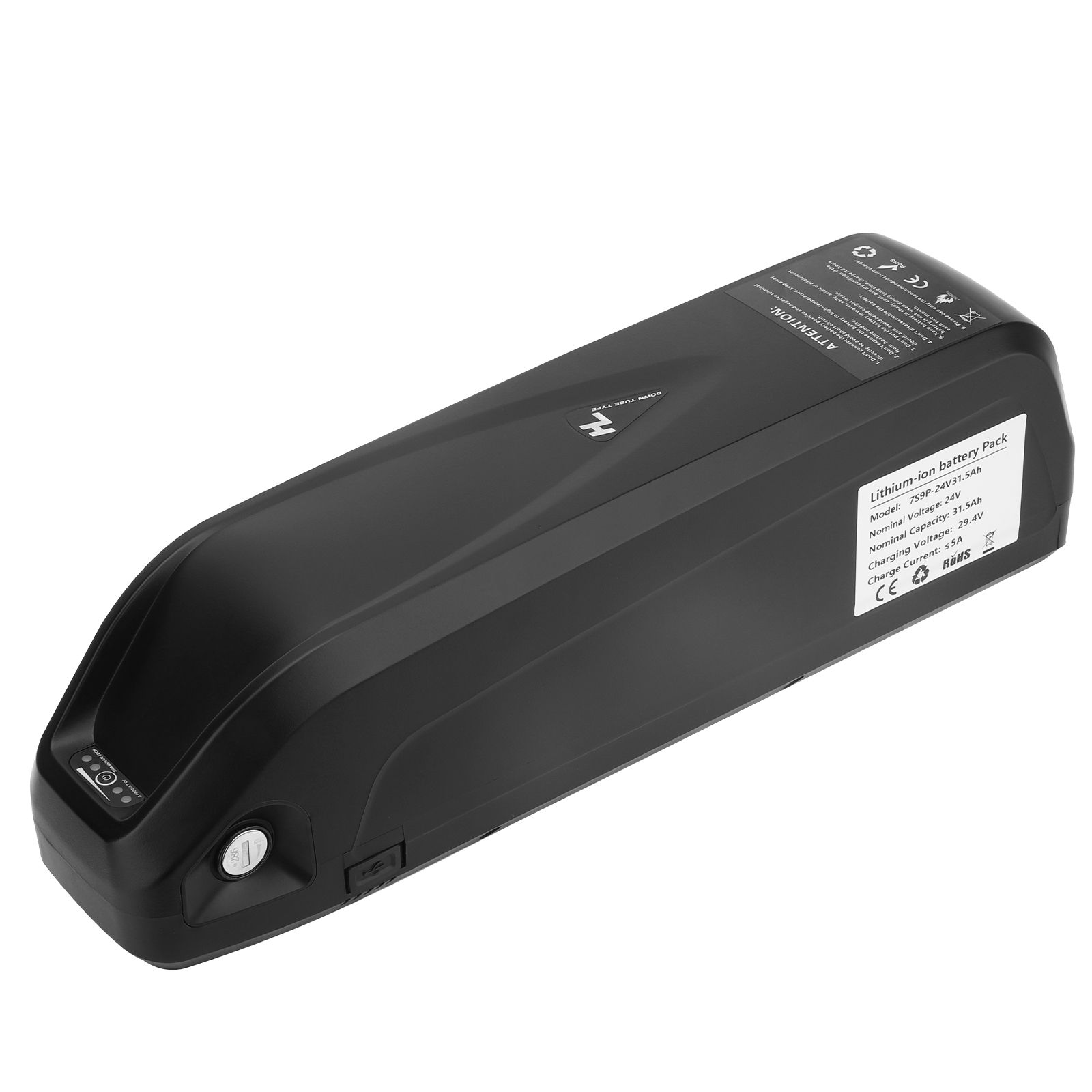 Hailong 1 Type 2 36V 17.4Ah 20Ah 21Ah E-bike Battery for Mountain Down Tube Electric Bicycle